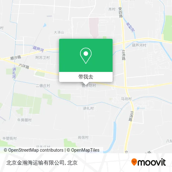北京金瀚海运输有限公司地图
