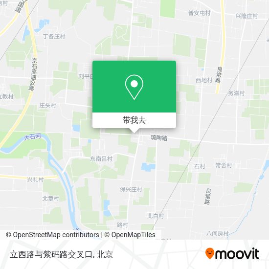 立西路与紫码路交叉口地图