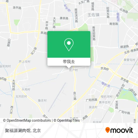 聚福源涮肉馆地图