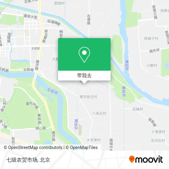 七级农贸市场地图