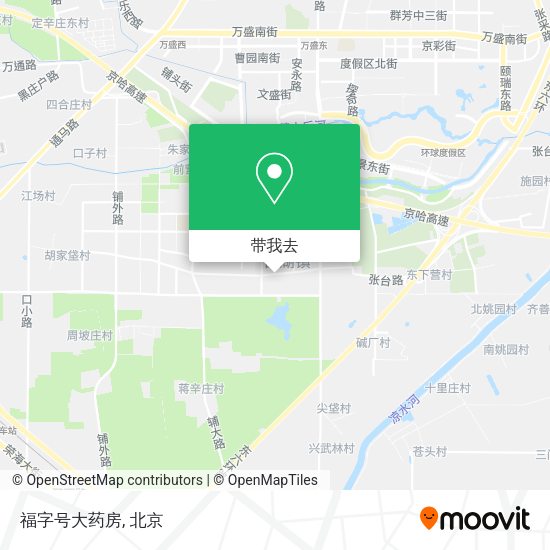 福字号大药房地图