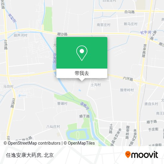 任逸安康大药房地图