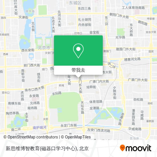 新思维博智教育(磁器口学习中心)地图