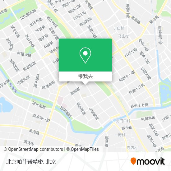 北京帕菲诺精密地图