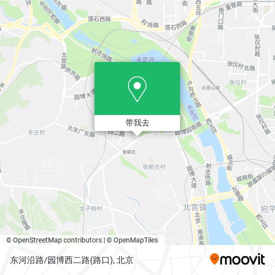 东河沿路/园博西二路(路口)地图