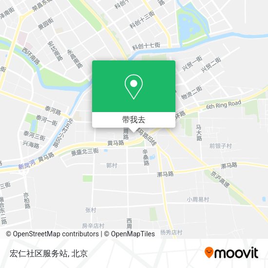 宏仁社区服务站地图