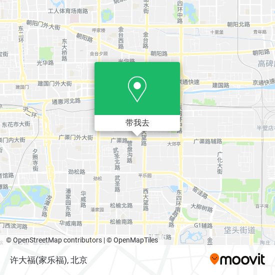 许大福(家乐福)地图