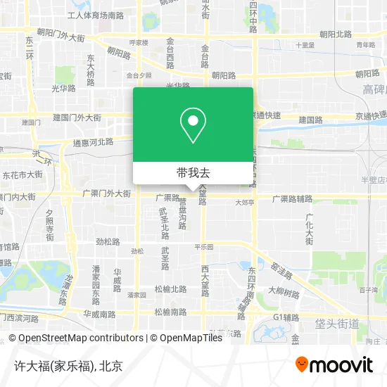 许大福(家乐福)地图