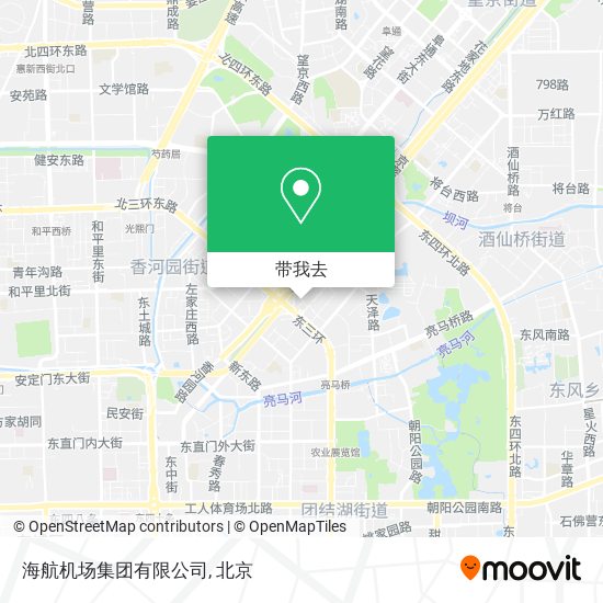 海航机场集团有限公司地图