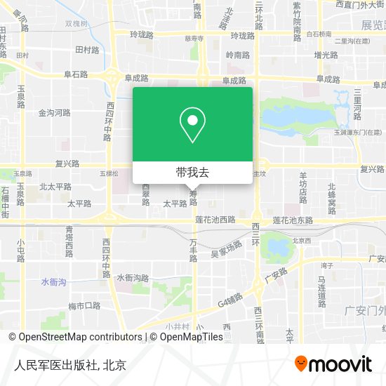 人民军医出版社地图