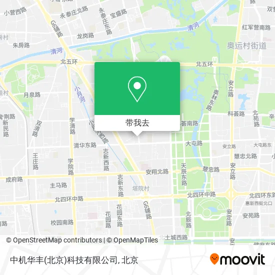 中机华丰(北京)科技有限公司地图