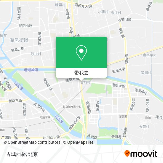 古城西桥地图