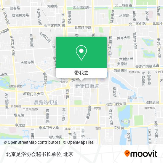 北京足浴协会秘书长单位地图