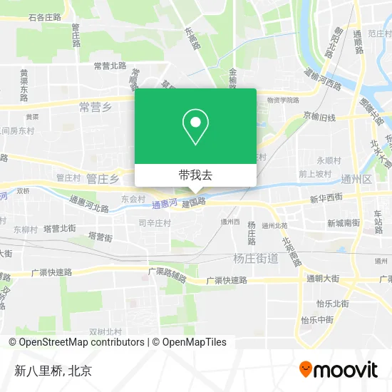 新八里桥地图