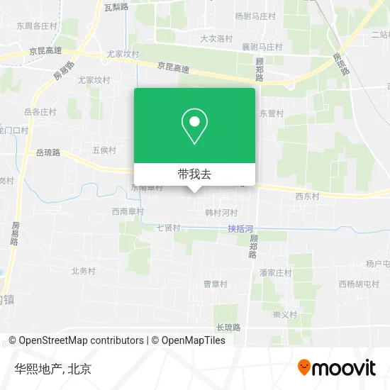 华熙地产地图
