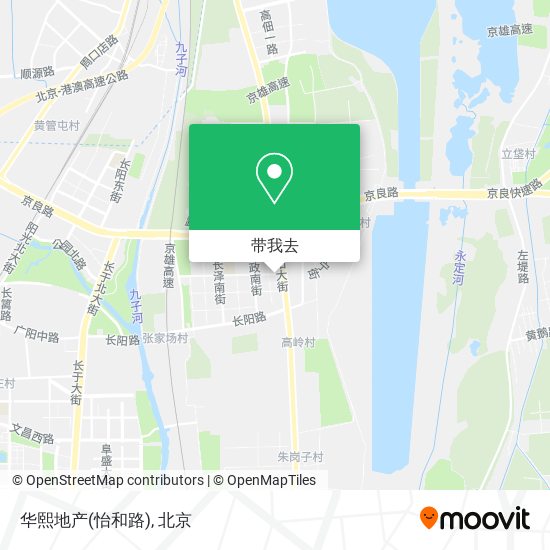 华熙地产(怡和路)地图