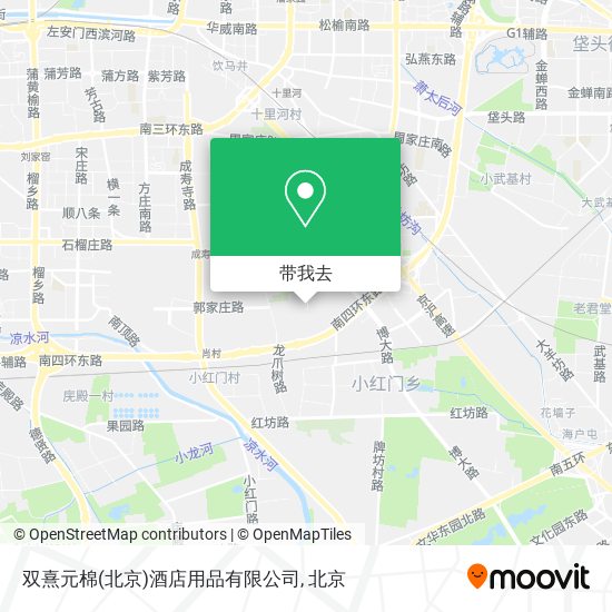 双熹元棉(北京)酒店用品有限公司地图