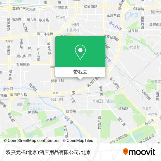 双熹元棉(北京)酒店用品有限公司地图