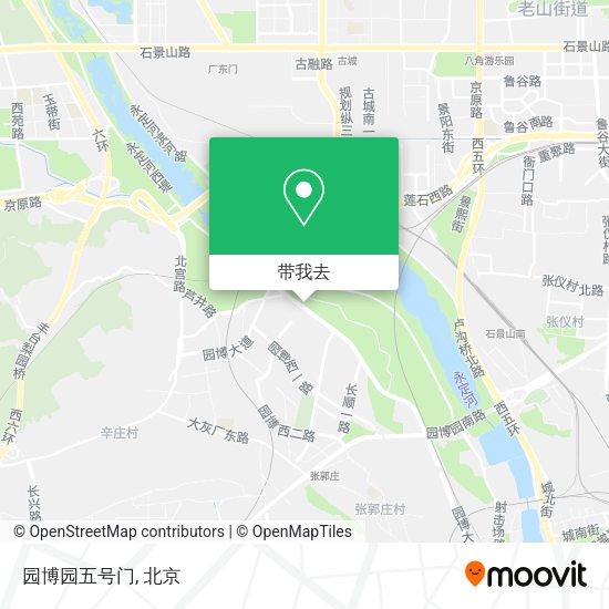 园博园五号门地图