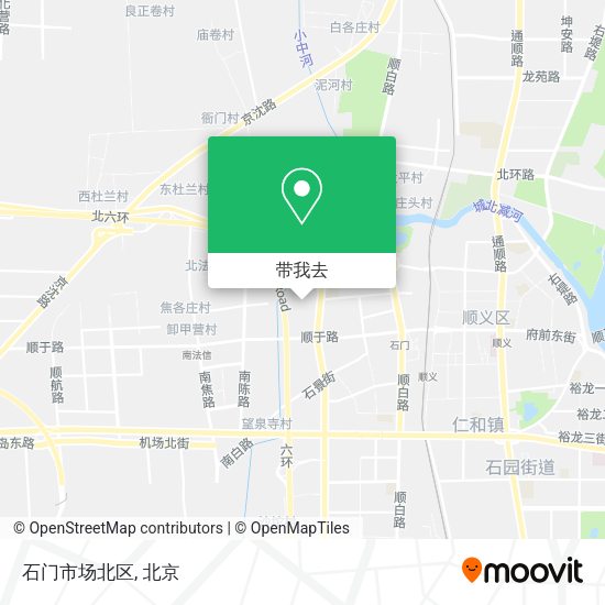 石门市场北区地图