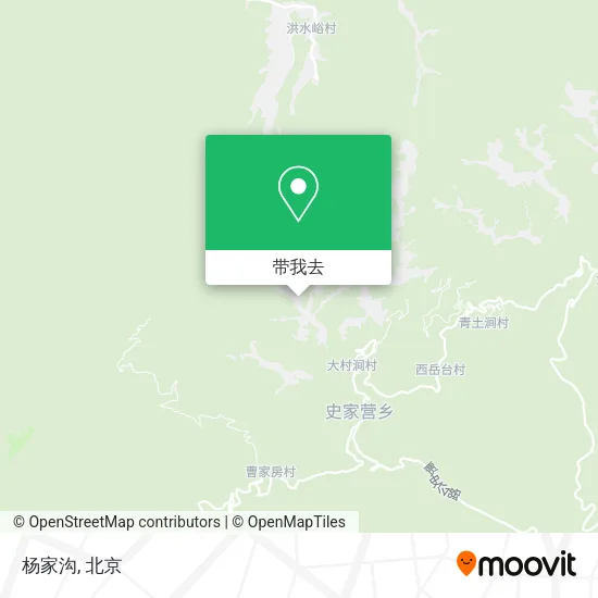 杨家沟地图
