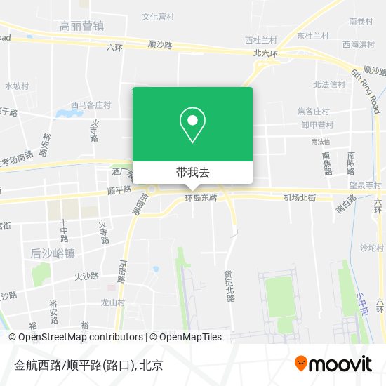 金航西路/顺平路(路口)地图