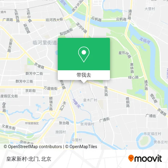 皇家新村-北门地图