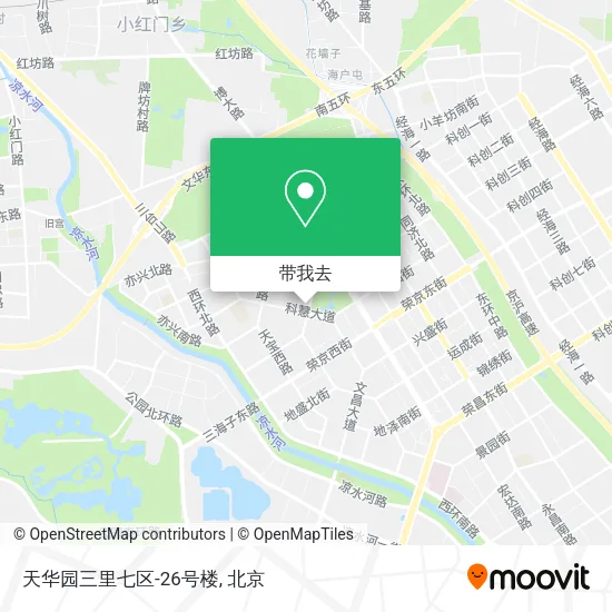天华园三里七区-26号楼地图