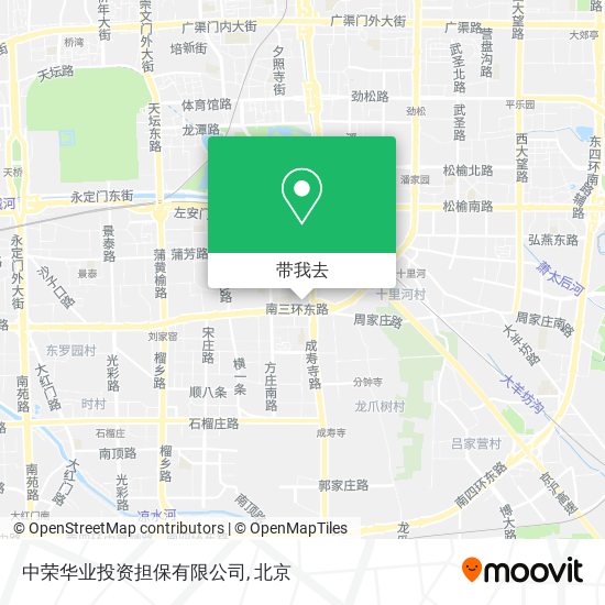 中荣华业投资担保有限公司地图