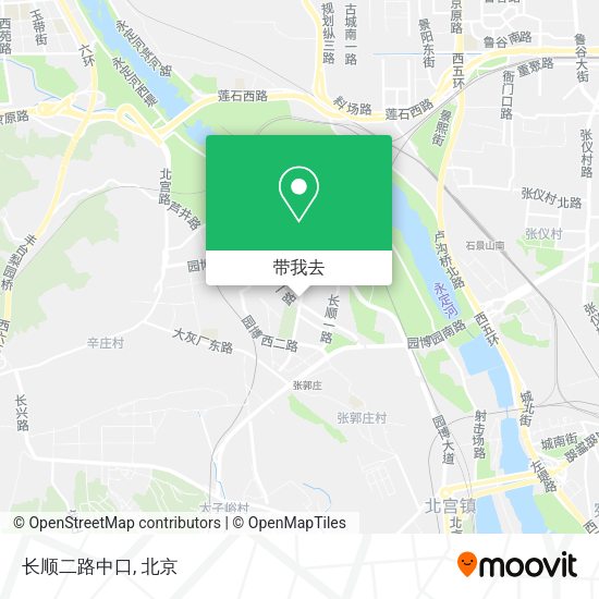 长顺二路中口地图