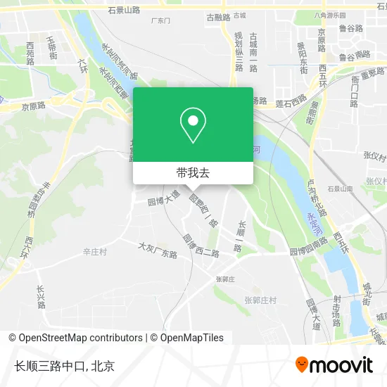 长顺三路中口地图
