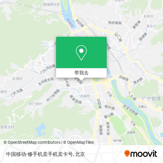 中国移动-修手机卖手机卖卡号地图