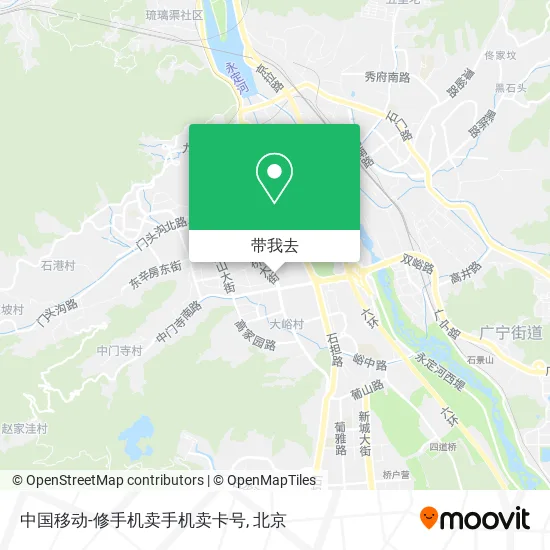 中国移动-修手机卖手机卖卡号地图