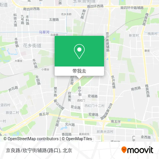 京良路/欣宁街辅路(路口)地图