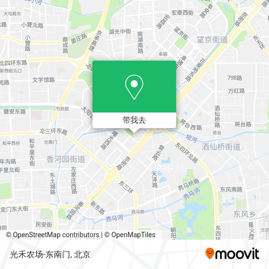 光禾农场-东南门地图