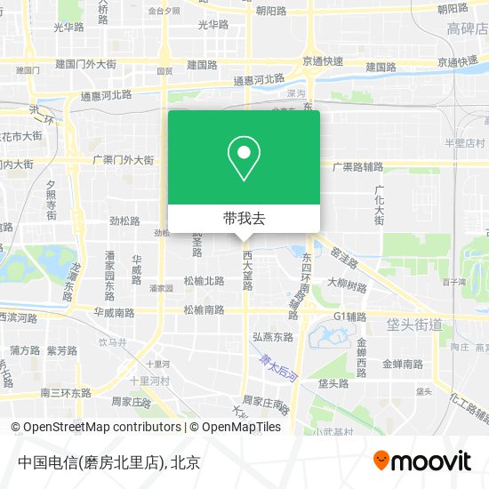 中国电信(磨房北里店)地图