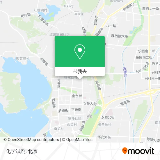 化学试剂地图