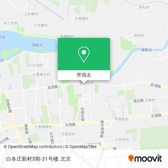 白各庄新村3期-31号楼地图