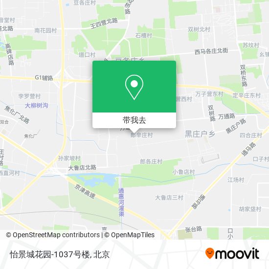 怡景城花园-1037号楼地图