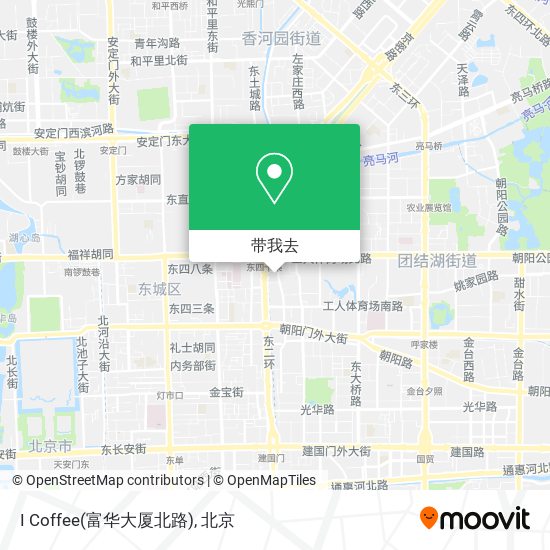 I Coffee(富华大厦北路)地图