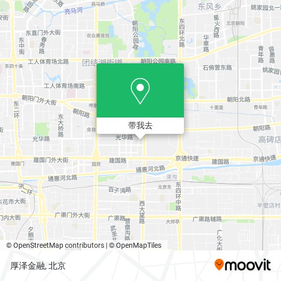 厚泽金融地图