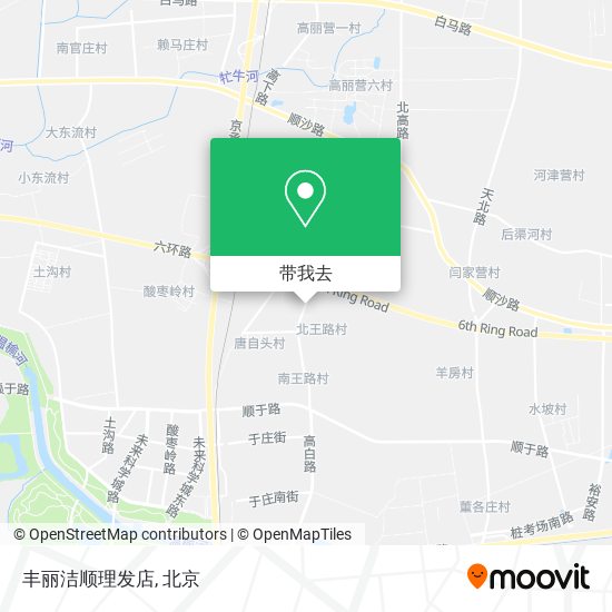 丰丽洁顺理发店地图