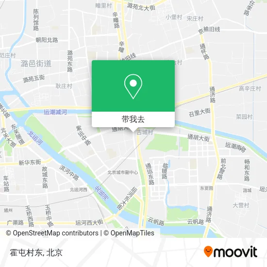 霍屯村东地图