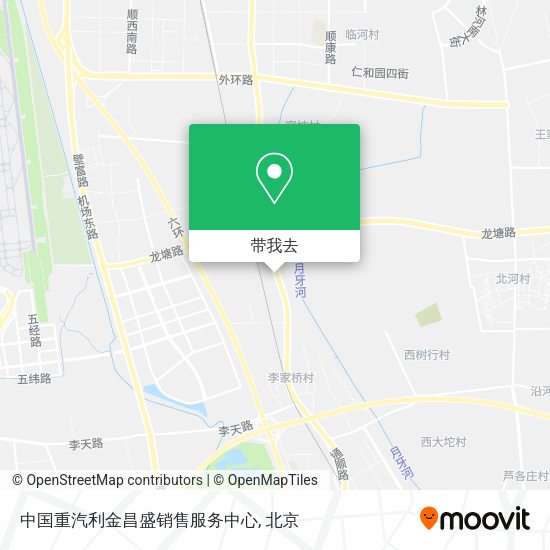 中国重汽利金昌盛销售服务中心地图