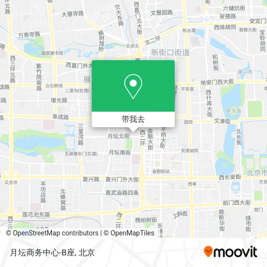 月坛商务中心-B座地图