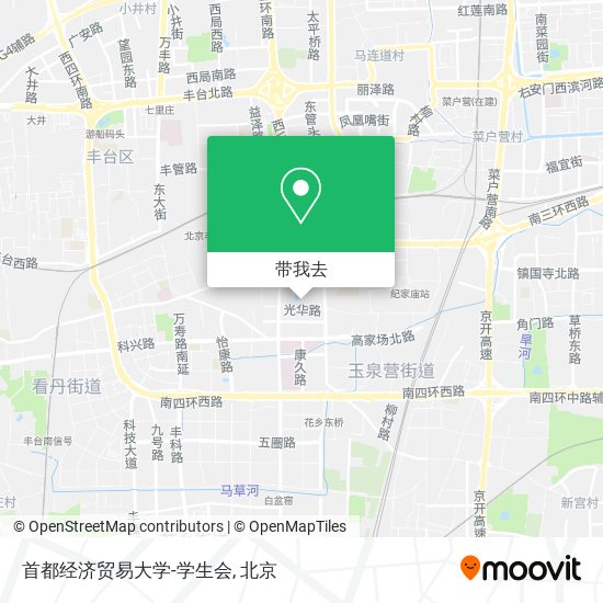 首都经济贸易大学-学生会地图