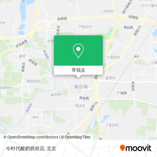 今时代酸奶烘焙店地图