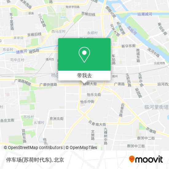停车场(苏荷时代东)地图