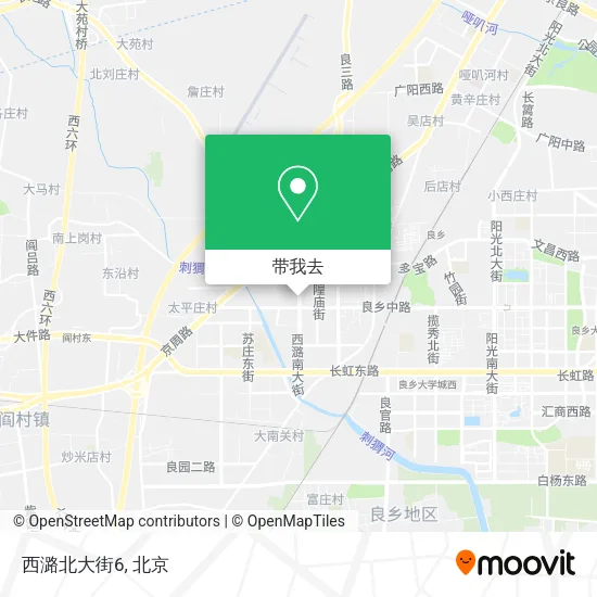 西潞北大街6地图