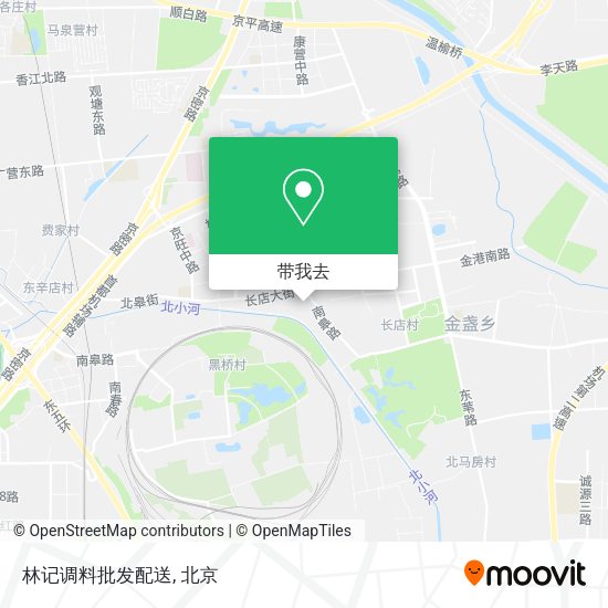 林记调料批发配送地图